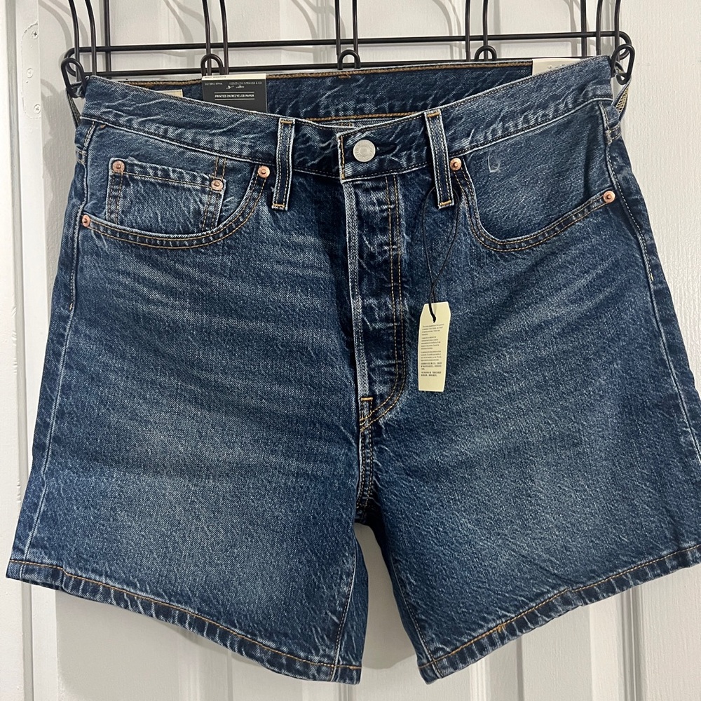 501 MID THIGH LIGHTWEIGHT WOMEN'S SHORTS Color - Canvas